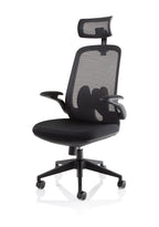 Office furniture sigma-executive-mesh-chair-with-folding-arms Dynamic   Colour Bespoke Maringa Teal 