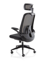 Office furniture sigma-executive-mesh-chair-with-folding-arms Dynamic   Colour Bespoke Senna Yellow 