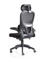 Office furniture iris-task-operator-mesh-back-fabric-seat-with-headrest Dynamic   Colour Bespoke Senna Yellow