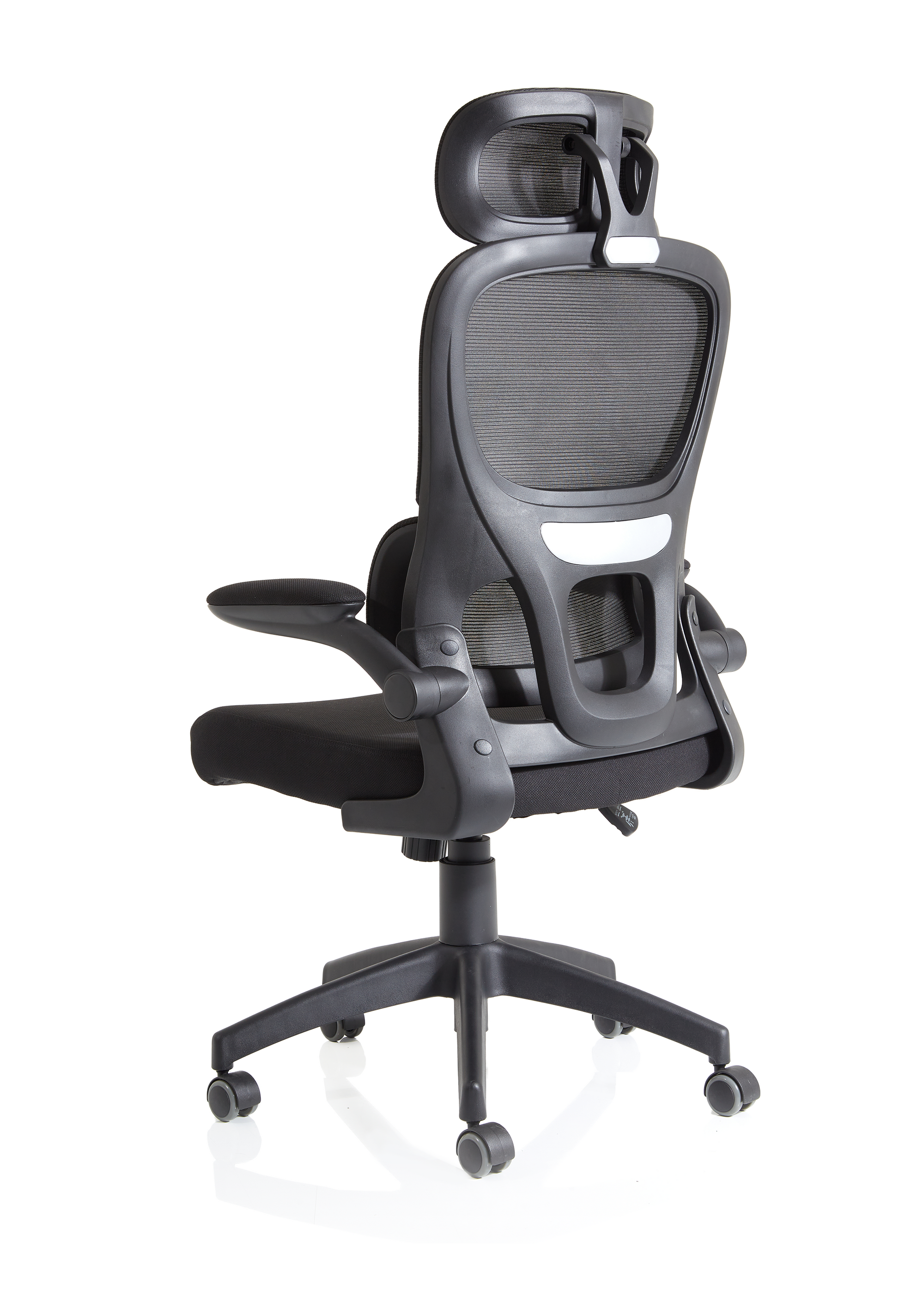 Office furniture iris-task-operator-mesh-back-fabric-seat-with-headrest Dynamic   Colour Bespoke Senna Yellow
