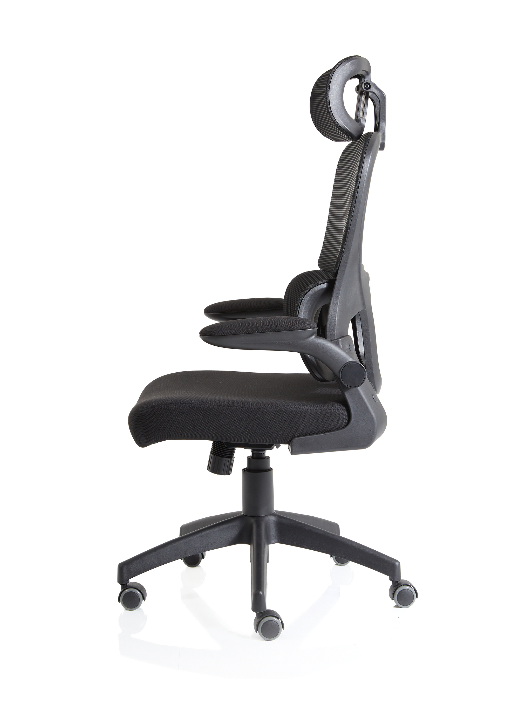 Office furniture iris-task-operator-mesh-back-fabric-seat-with-headrest Dynamic   Colour Bespoke Maringa Teal