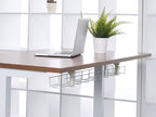 lavoro vault under desk storage locking 50cm Wide Silver