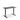Height Adjustable Runda Sit Stand Lavoro Design Desk 140cm wide 80cm Deep  Grey leg White