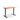 Height Adjustable Runda Sit Stand Lavoro Design Desk 120cm wide 70cm Deep  White Ply Edge leg Black