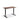 Height Adjustable Runda Sit Stand Lavoro Design Desk 140cm wide 70cm Deep  Ferro Bronze leg Black