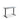 Height Adjustable Runda Sit Stand Lavoro Design Desk 140cm wide 70cm Deep  White leg White