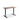 Height Adjustable Runda Sit Stand Lavoro Design Desk 120cm wide 80cm Deep  Black leg White