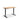 Height Adjustable Runda Sit Stand Lavoro Design Desk 140cm wide 80cm Deep  White Ply Edge leg Black