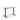 Height Adjustable Runda Sit Stand Lavoro Design Desk 120cm wide 70cm Deep  Black leg White