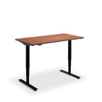Height Adjustable Runda Sit Stand Lavoro Design Desk 160cm wide 80cm Deep  Graphite leg White