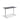 Height Adjustable Runda Sit Stand Lavoro Design Desk 120cm wide 80cm Deep  Oak leg Black