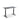 Height Adjustable Rusa Sit Stand Lavoro Design Desk 120cm wide 70cm Deep  Wenge leg Black