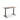 Height Adjustable Rusa Sit Stand Lavoro Design Desk 100cm wide  Deep  Maple leg Black
