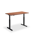 Height Adjustable Flyga Sit Stand Lavoro Design Desk 120cm wide 80cm Deep  Graphite leg Black