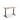 Height Adjustable Rusa Sit Stand Lavoro Design Desk 120cm wide 70cm Deep  Timber leg Black