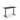 Height Adjustable Rusa Sit Stand Lavoro Design Desk 100cm wide  Deep  Graphite Ply Edge leg Black