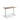 Height Adjustable Rusa Sit Stand Lavoro Design Desk 100cm wide  Deep  Maple leg White