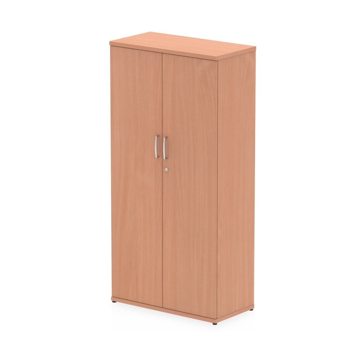 Office Locking Wooden Cupboard  By Dynamic Impulse Range  Height  160cm  Beech