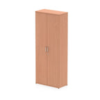 Office Locking Wooden Cupboard  By Dynamic Impulse Range  Height  200cm  Beech