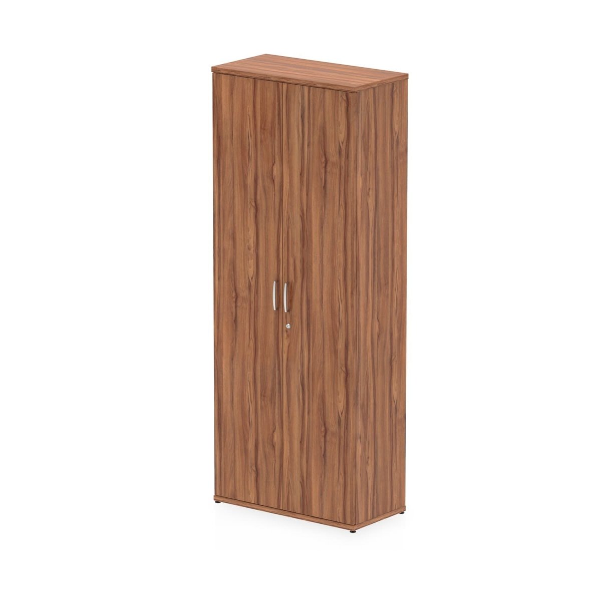 Office Locking Wooden Cupboard  By Dynamic Impulse Range  Height  200cm  Walnut