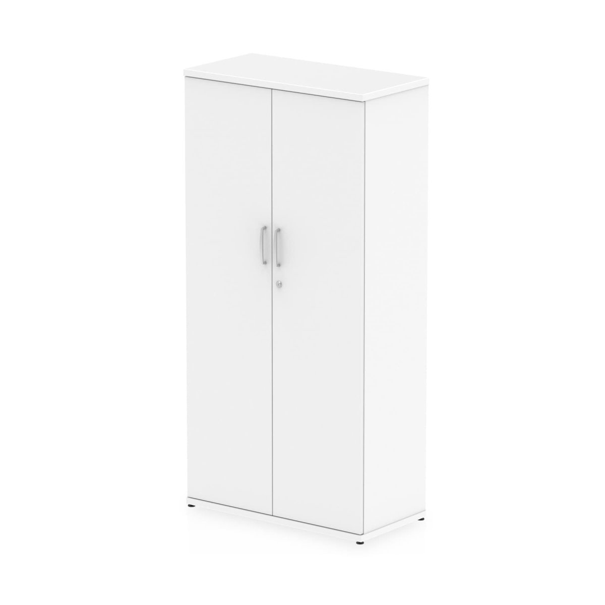 Office Locking Wooden Cupboard  By Dynamic Impulse Range  Height  160cm  White