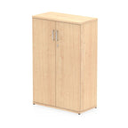 Office Locking Wooden Cupboard  By Dynamic Impulse Range  Height  120cm  Maple
