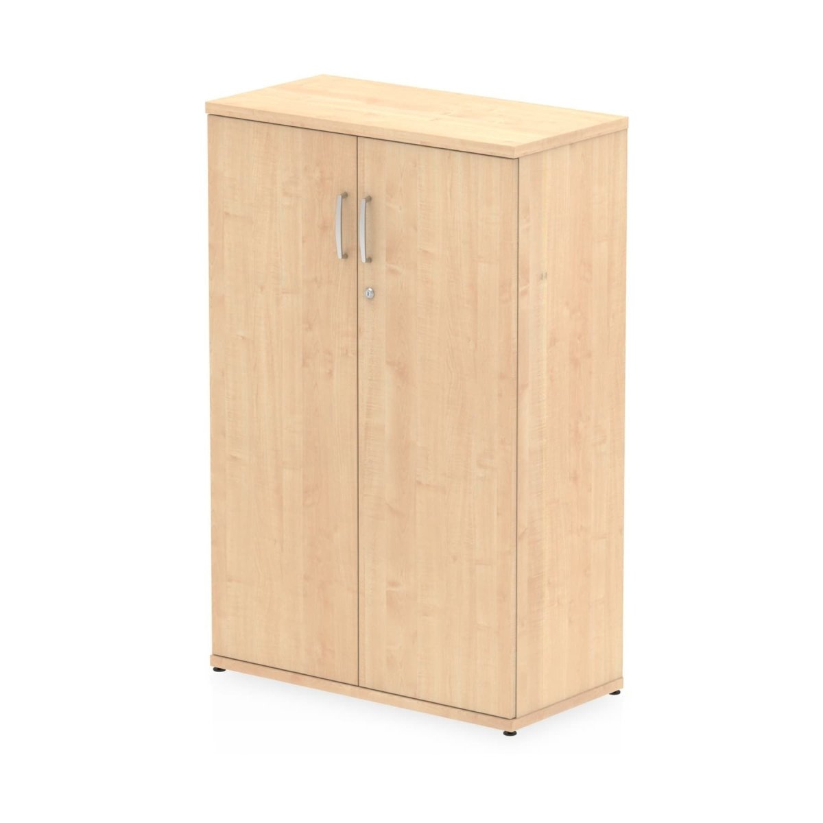 Office Locking Wooden Cupboard  By Dynamic Impulse Range  Height  120cm  Maple