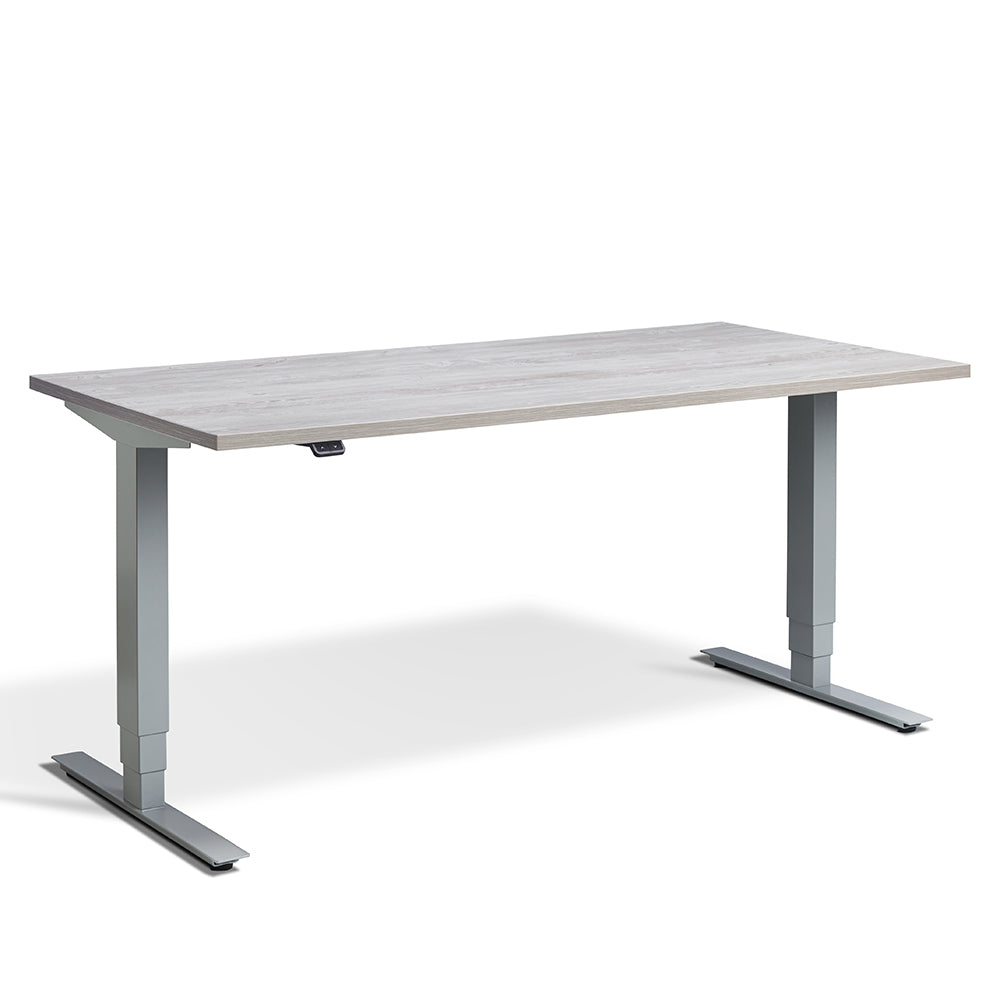 Lavoro Standing Desk Height Adjustable  | AADV16080-Black Ply Edge
