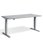 Lavoro Standing Desk Height Adjustable  | AADV16080-Graphite Ply Edge