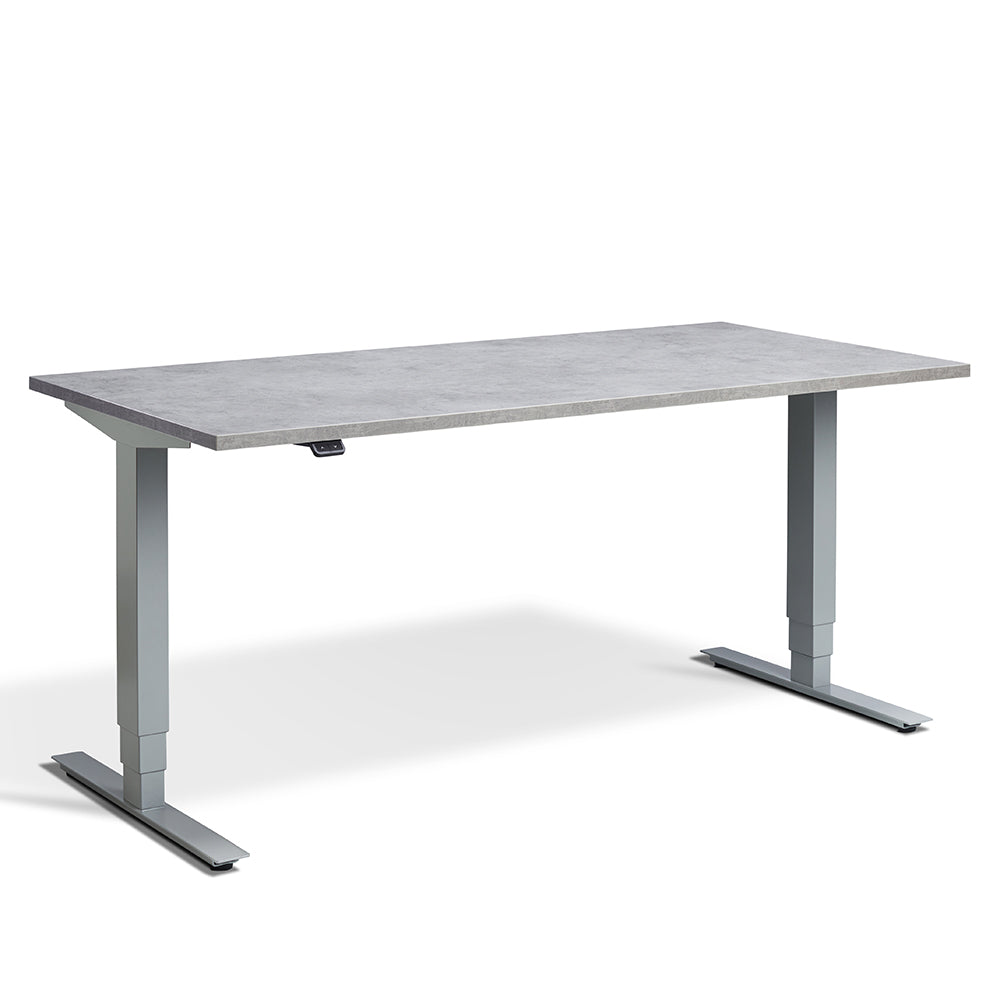 Lavoro Standing Desk Height Adjustable  | AADV16080-Graphite Ply Edge