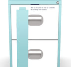 Secure 3 drawer Filing Cabinet Budget Kontrax Filer Cabinet Silverline FCEC3Fsec - THATSMYOFFICE