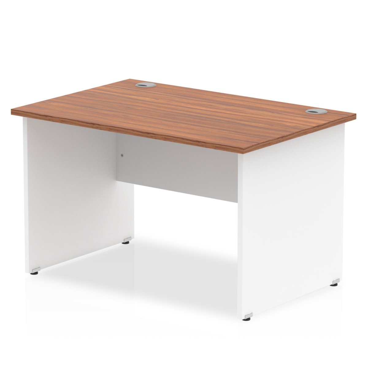 Office furniture impulse-120mm-straight-desk-panel-end-leg Dynamic  Walnut Colour Walnut 
