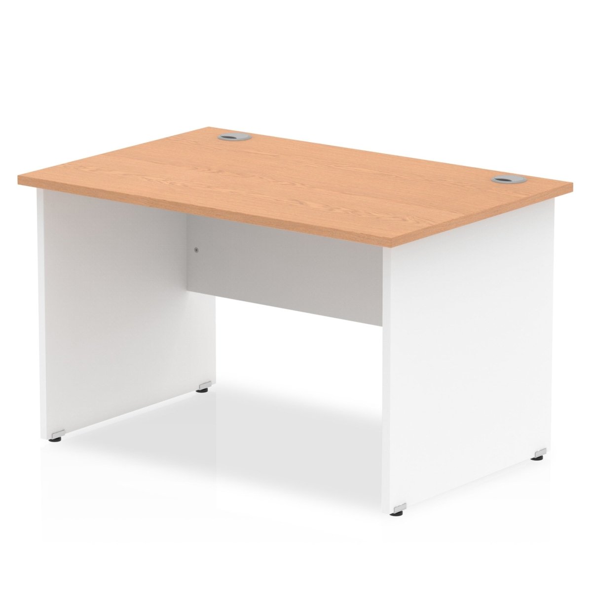 Office furniture impulse-120mm-straight-desk-panel-end-leg Dynamic  Oak Colour Oak 