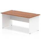 Office furniture impulse-160mm-straight-desk-panel-end-leg Dynamic  Walnut Colour Walnut 