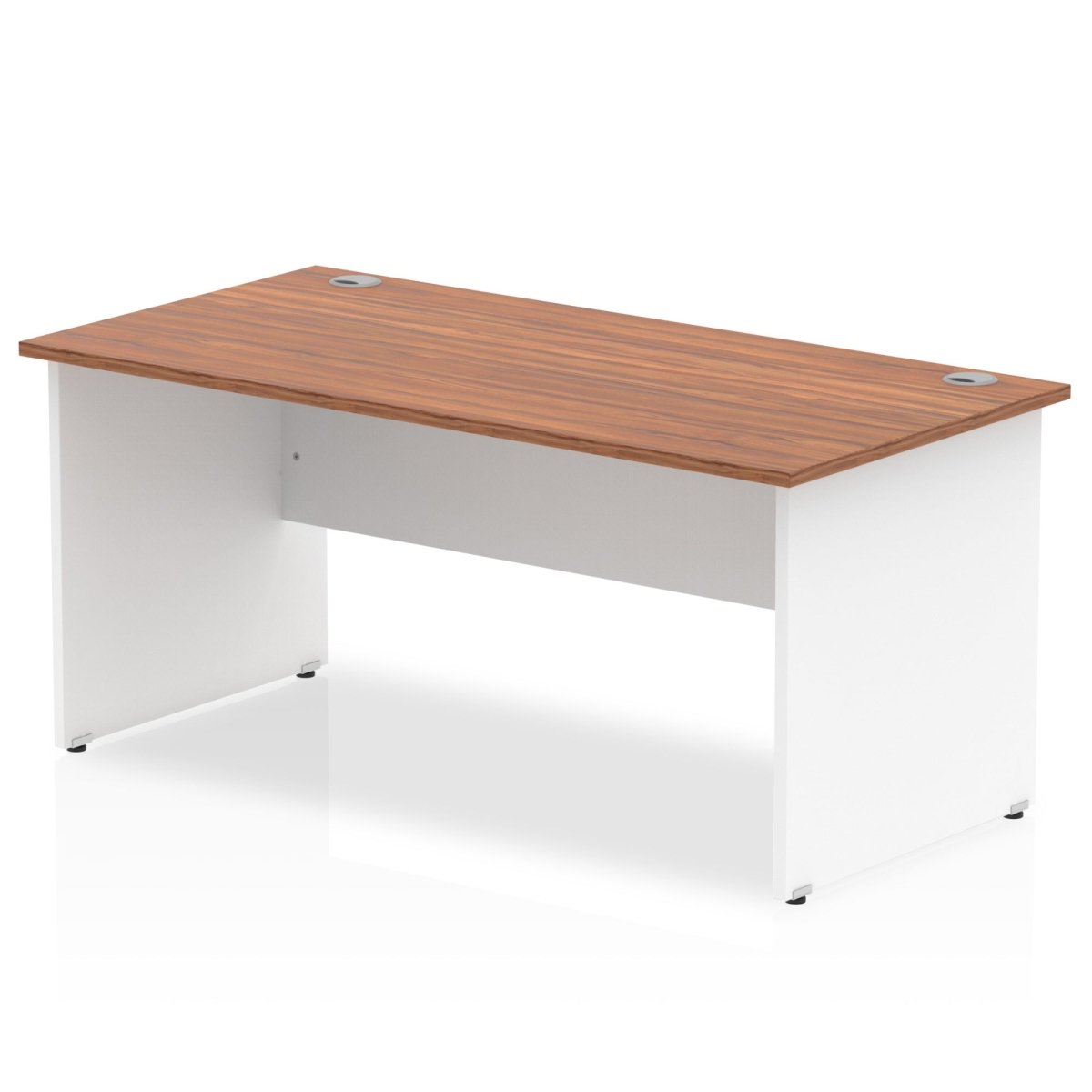 Office furniture impulse-160mm-straight-desk-panel-end-leg Dynamic  Walnut Colour Walnut 