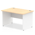 Office furniture impulse-120mm-straight-desk-panel-end-leg Dynamic  Maple Colour Maple 