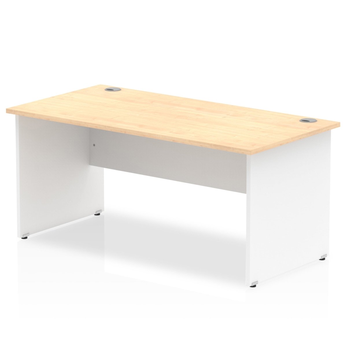 Office furniture impulse-160mm-straight-desk-panel-end-leg Dynamic  Maple Colour Maple 