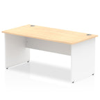 Office furniture impulse-180mm-straight-desk-panel-end-leg Dynamic  Maple Colour Maple 