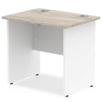 Office furniture impulse-800mm-slimline-desk-panel-end-leg Dynamic  White Colour White 