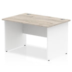 Office furniture impulse-120mm-straight-desk-panel-end-leg Dynamic  White Colour White 