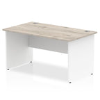 Office furniture impulse-140mm-straight-desk-panel-end-leg Dynamic  White Colour White 