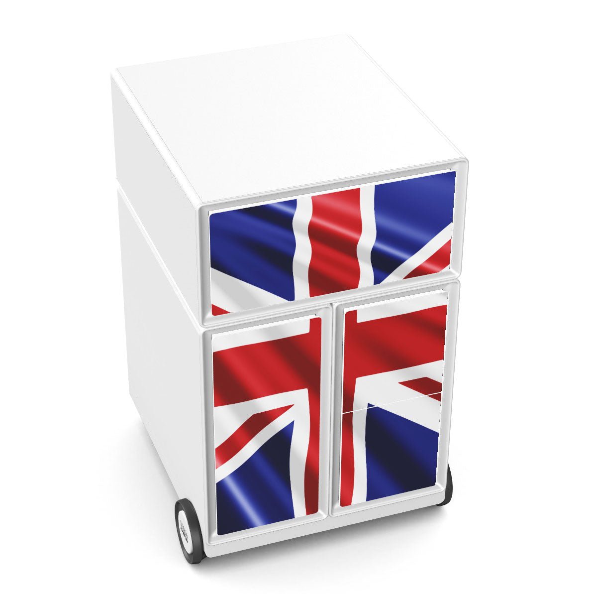 ThatsMyOffice POPBrit Pedestal  1 Horizontal 3 X Storage EBHVCVBRIT