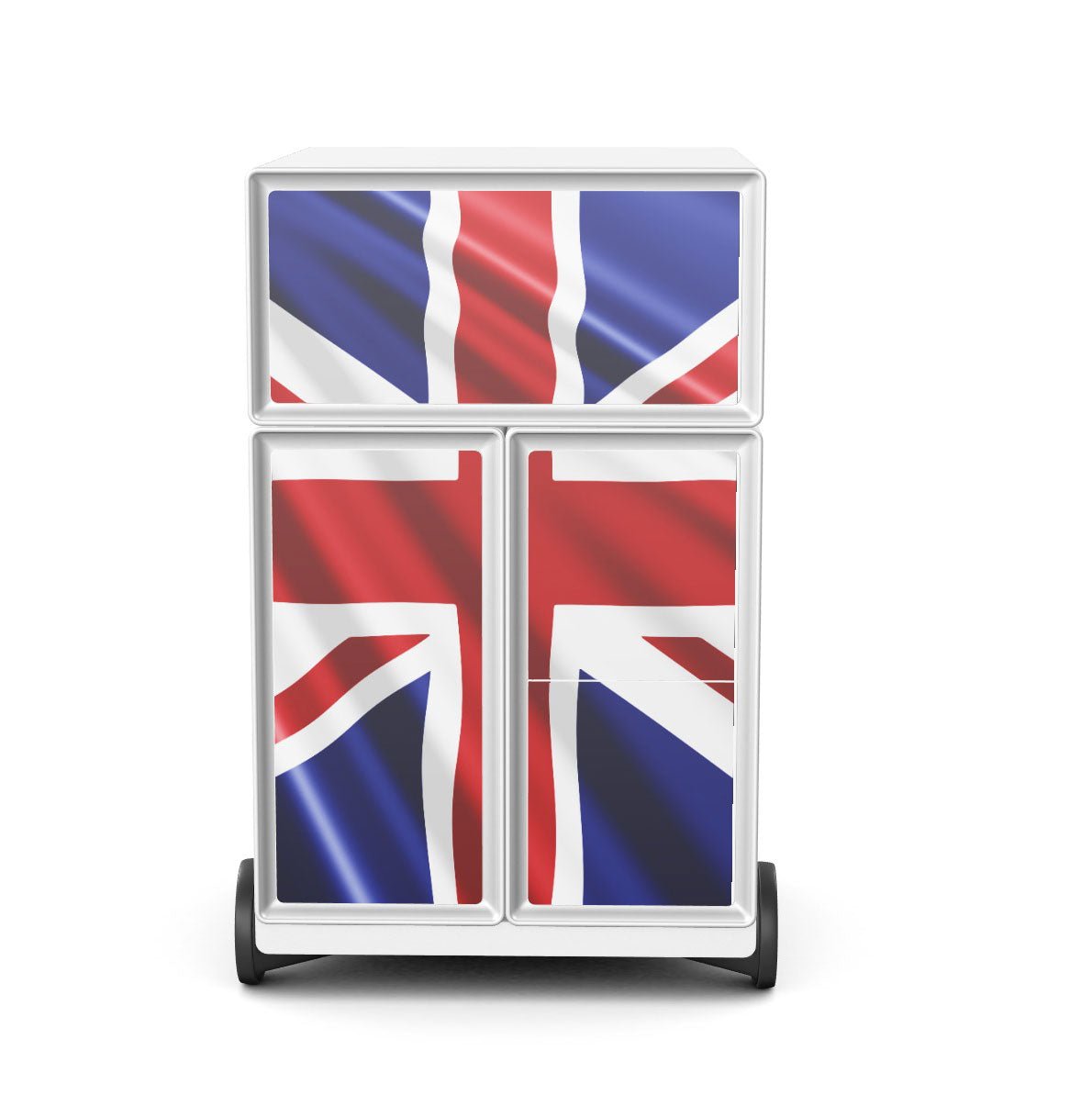 ThatsMyOffice POPBrit Pedestal  1 Horizontal 3 X Storage EBHVCVBRIT