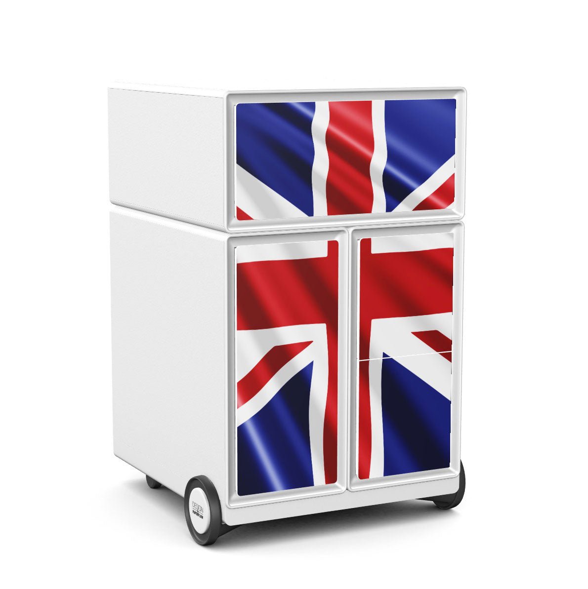 ThatsMyOffice POPBrit Pedestal  1 Horizontal 3 X Storage EBHVCVBRIT
