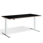Lavoro Standing Desk Height Adjustable  | SADV16080-Black Ply Edge