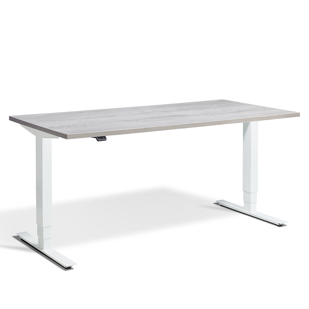 Lavoro Standing Desk Height Adjustable  | SADV18080-White Ply Edge
