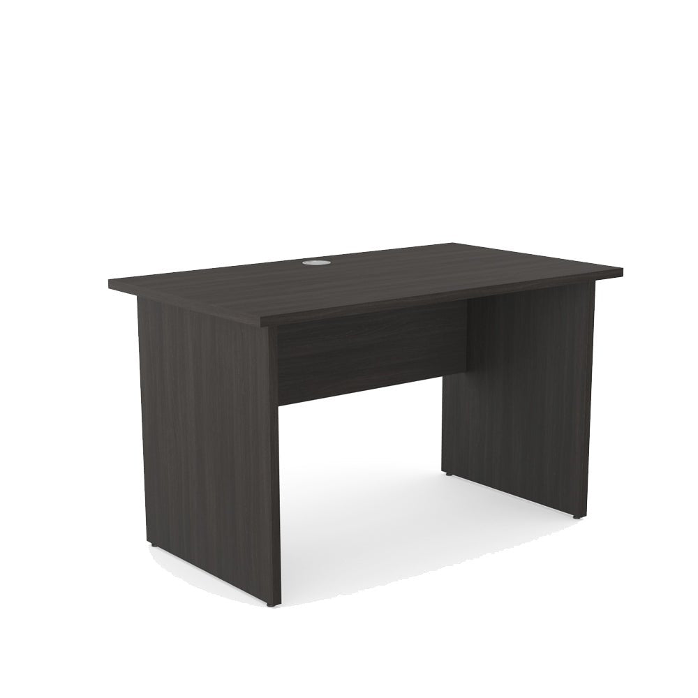 Home |Office Ashford desk 120 W x 70cm D, top 25mm, panel legs, HO-ASH1270