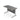 Ashford Metal Leg 100 W x 60 D x 72.5cm H, Straight Desk CTST1061 2 Office Furniture and Home Remote Working
