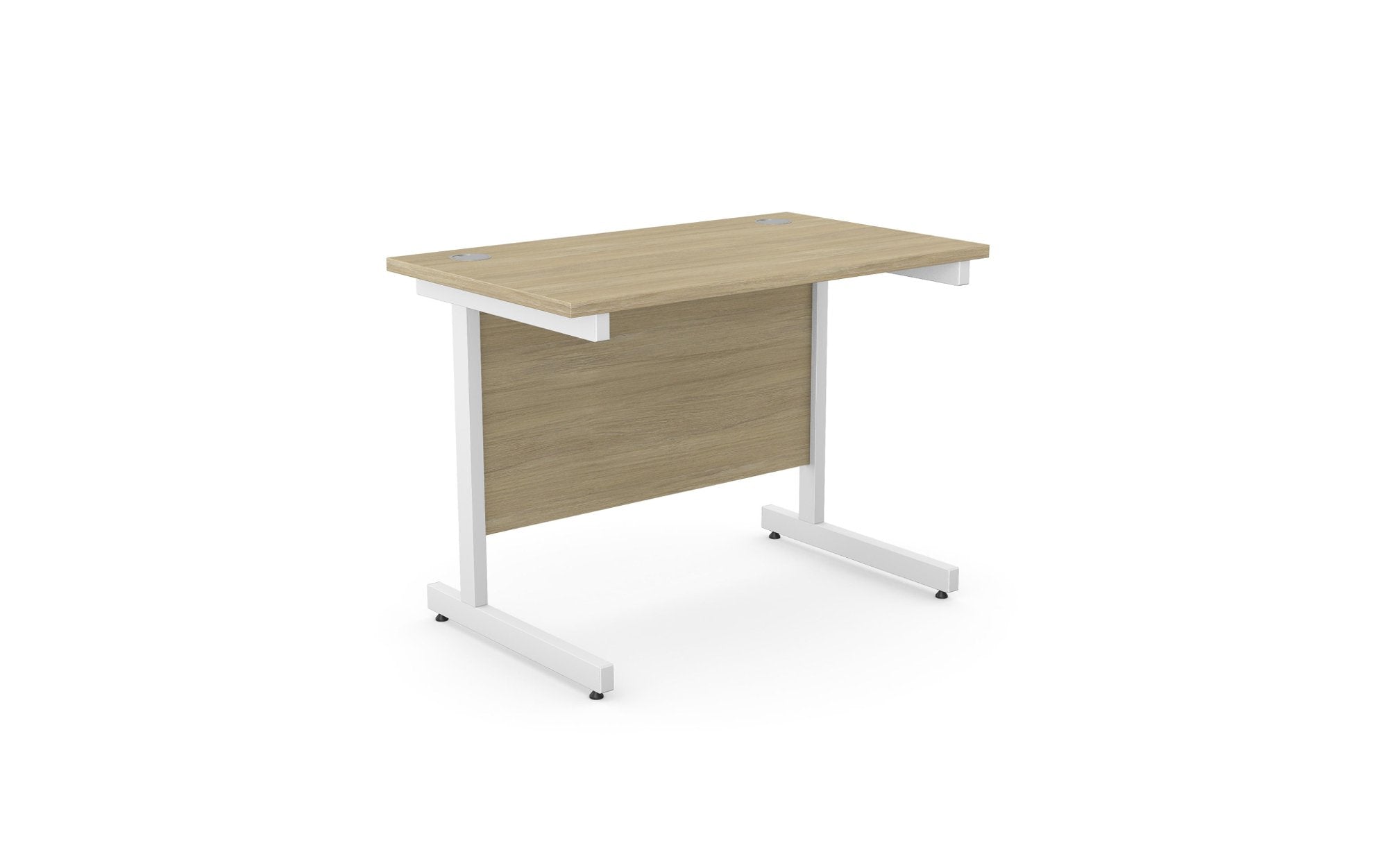 Ashford Metal Leg 100 W x 60 D x 72.5cm H, Straight Desk CTST1064 5 Office Furniture and Home Remote Working
