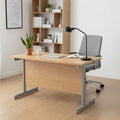 Ashford Metal Leg 120 W x 80 D x 72.5cm H Straight Desk, CTST1282 3 Office Furniture and Home Remote Working